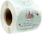 2" Unicorn Stickers/Faux Glitter Thanks for Making My Party Magical Sticker / 250 Thank You Stickers Per Roll...