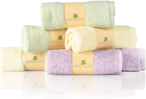 100% Rayon from Bamboo Baby Washcloths Soft Baby Wipes...