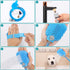 Dog Bath Hose Sprayer and Scrubber Attachment - Indoor/Outdoor Pet Bathing, Grooming and Washing - Pet Shower Brush with Garden Nozzle...