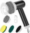 Electric Spin Scrubber, Cordless Shower Scrubber with 3 Replaceable Brushes, Waterproof Power Scrubber for Cleaning Bathroom, Kitchen, Floor, Rech...