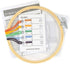 Dimensions 72-76917 Mod Rainbow Embroidery Needlepoint Kit for Beginners, 6" D, Multicolor, 5pcs......