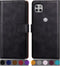 SUANPOT for Motorola One 5G Ace 2021 with RFID Blocking Leather Wallet case Credit Card Holder,Flip Folio Book Phone case Shockproof Cover Women M...