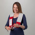 DEMDACO I'd Love A Refill Red Stripe 69 Inch Long Over The Shoulder Cotton Fabric Dish Towel Kitchen Boa...