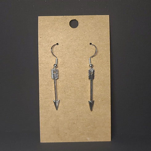 Honbay 100PCS 1.2inch Antique Silver Alloy Arrow Charms Pendant for Jewelry Making or DIY Crafts...