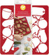 Wilton Holiday Multi-Cookie Cutter Sheet, Red...