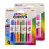 BAZIC Washable Colored Glue Stick 8g/0.28 Oz, All Purpose Acid Glue Sticks for Kids Photos Paper Kids at School Home Office (4/Pack), 2-Pack...