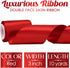 MEEDEE Red Satin Ribbon 3 Inch Wide Red Ribbon by 10 Yards Lux Satin Double Faced Satin Ribbon Red Christmas Ribbon Red Ribbon for Christmas Tree,...