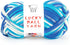 Yarn for Crocheting,100g Soft Yarn for Crocheting,Crochet Yarn for Sweater,Hat,Socks,Blankets(Blue White)......