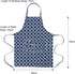 Kitchen Cooking Aprons with 3 Pockets for Men Women - Cotton Adjustable Professional Grade Chef Apron for Kitchen, BBQ & Grill (Blue)...