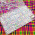 Amaney 1400 Pieces 4x7mm Alphabet Beads White Round Acrylic Colorful Letter Beads A-Z Heart Pattern Beads and Crystal Line for Jewelry Making Brac...