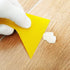 Yellow Plastic Scraper Tool Car Vinyl Wrap Squeegee Window Film Squeegee for Removing Air Bubbles, or Removing Glass Decals 4Pack...