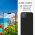 kwmobile Camera Lens Protector Compatible with iPhone 15 (2 Pack) - Clear Tempered Glass Phone Lenses Protectors......