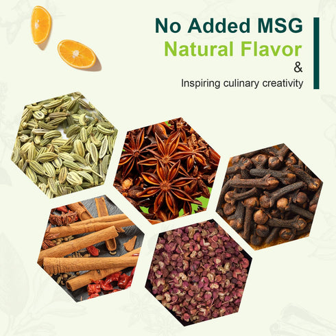 Soeos Chinese Five Spice 4 Ounce, Five Spice Powder, Five Spice Chinese Seasoning Non-GMO, Non-irradiated, No preservatives, No MSG...