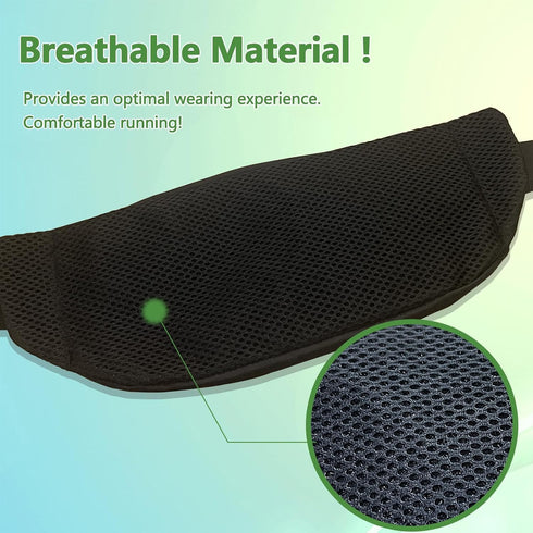 Slim Waist Bag for Running,Running Belt for Sports Travel Working Out, Running Fanny Pack for Women and Men Crossbody Money Belt Bum Bag with Adju...