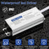 Waterproof IP67 LED Driver Power Supply 12V 24W 2A, 110V AC to 12V DC Converter, Ideal for Indoor and Outdoor, Marine, and Industrial LED Lighting...