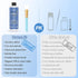 Updated Diamond Painting Sealer 250ML with Silicone Brush, 5D Diamond Painting Glue Accessories Permanent Hold & Shine Effect for Diamond Painting...