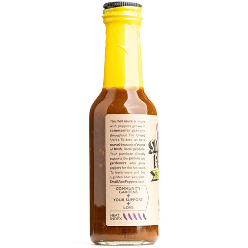 Small Axe Peppers Habanero Mango Hot Sauce, 5 oz- All Natural, Kosher, non-GMO, Community Garden Grown Habanero Pepper Gourmet Hot Sauce, Featured...