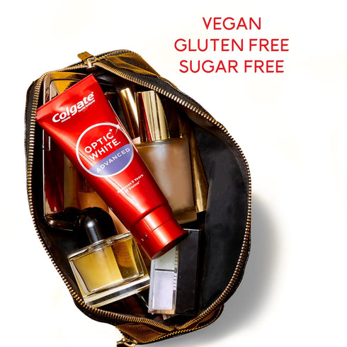 Colgate Optic White Advanced Hydrogen Peroxide Toothpaste Pack, Teeth Whitening Toothpaste, Enamel-Safe Hydrogen Peroxide Formula, Helps Remove Te...