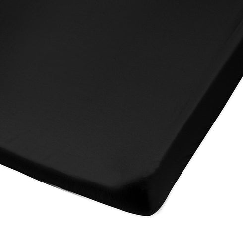 HonestBaby Boys Organic Cotton Changing Pad Cover, Black, One Size...