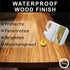 Godora 8 oz Pure Tung Oil for Wood Finishing, Wood Sealer for Indoor & Outdoor Favored by Craftsmen, Waterproofing Tung Oil for Wood Product, Perf...