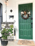 Happy St Patricks Day Garden Flags for Outside Decoration, Buffalo Plaid with lucky Shamrock Hat Small Yard Flag, Seasonal Irish Celebration Farmh...