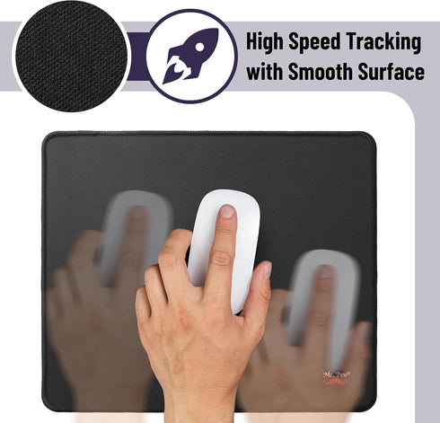 Mr. Pen- Mouse Pad, 12.8"x11.3", 2 Pack, Green Mouse Pads for Wireless Mouse, Computer Mouse Pad Gaming, Mouse Pad for Laptop, Gamer Mouse Pad, Pa...