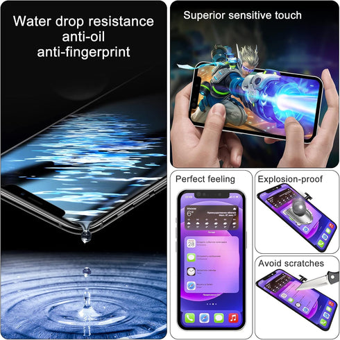 Screen Replacement for iPhone Xs Max 6.5', 3D Touch Display Full Repair kit, Digitizer Assembly with Tools Set, Tempered Glass, Instruction...