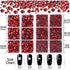 LPBeads 6400 Pieces Hotfix Rhinestones Siam Flat Back 5 Mixed Sizes Crystal Round Glass Gems with Tweezers and Picking Rhinestones Pen...