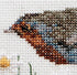 Thea Gouverneur - Counted Cross Stitch Kit - Summer Robin Bird - Aida - 16 count - Embroidery Kit for Adults - DMC Embroidery Threads and other Cr...