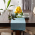 DII Eco-Friendly Fine Ribbed Collection Table Runner, 13x72, Storm Blue...