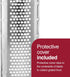 Zyliss SmoothGlide Rasp Grater – Fine Handheld Grater & Citrus Zester with Razor Sharp Stainless Steel Blade & Ergonomic Handle - Protective Cover...
