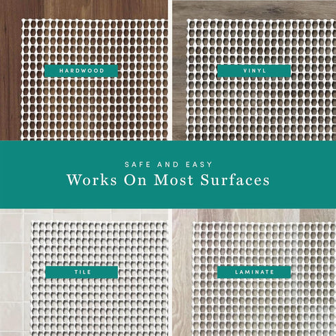 Unique Loom Anti-Slip All Surface Slim Indoor Use Rug Pad (2' x 5' 11" Runner')...