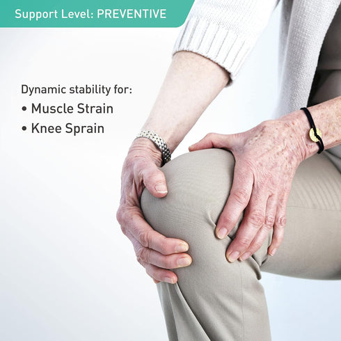 OPPO 2321 Knee Compression Sleeve for Men and Women - Knee Brace for Tennis/Running/Hiking/Workout/Meniscus Tear/ACL/Arthritis/Joint Pain Relief (...