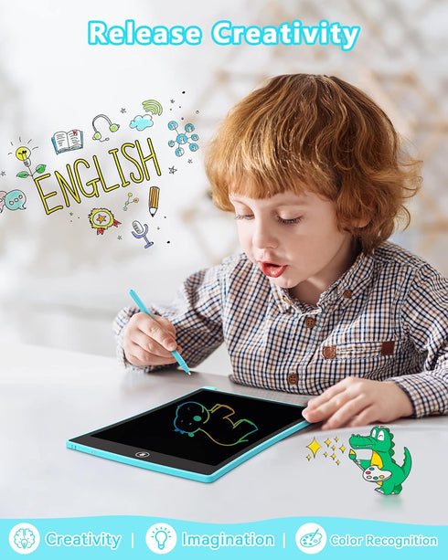 KOKODI Kids Toys LCD Writing Tablet, Colorful Toddler Drawing Pad Doodle Board Erasable, Educational Learning Toys Birthday Gifts for Girls Boys A...