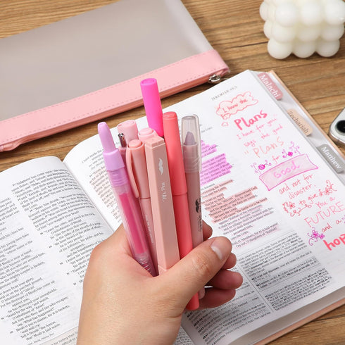 Mr. Pen- Journaling Kit, 10 Pack, Pink, Journaling Pens and Highlighters, Journaling Supplies Kit, Journaling Set, Journaling Pens and Markers, Bi...