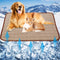 Pet Dog Cooling Bed Mats,Self Cooling Pet Dog Cool Mat Pads for Dogs Cats Indoor and Outdoor (Blue, Coffee)...