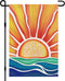Hello Sunshine Summer Garden Flag Burlap 12x18 Inch Double Sided, Holiday Farmhouse Sign Small Flags Yard Outdoor Decor DF546...