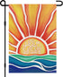 Hello Sunshine Summer Garden Flag Burlap 12x18 Inch Double Sided, Holiday Farmhouse Sign Small Flags Yard Outdoor Decor DF546...