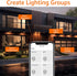 Amazon Basics Smart BR30 LED Light Bulb, 2.4 GHz Wi-Fi, 9W (Equivalent 60W), E26 Standard Base, Works and Dims with Alexa Only, Soft White 2700K, ...