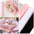 Whaline 3 Rolls Jacquard Net Mesh Openwork Floral Wrapping Paper Flowers Bouquet Paper Pink Black White Florist Packaging Paper for Wedding Birthd...