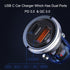 Fast Car Charger PD& QC3.0 USB C Car Charger Dual Port Type C Car Adapter with Pull Ring for iPhone iPad Samsung Galaxy Android Phone[ Transparent...