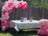 KADBANER White light pink rose red Balloons,100 Pack 12 Inch Latex Balloons...