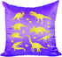 Dinosaur Silhouette Stencil, 6.5 x 6.5 inch (M) - Kids Animal Jurassic Extinct Stencils for Painting Template...