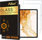 Ailun Screen Protector for Galaxy Tab S8 Plus/S7 FE/S7+, 12.4 inch 2Pack Tempered Glass 9H Hardness 2.5D Edge Ultra Clear Anti Scratch Case Friend...