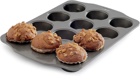 NORPRO 12 Muffin Pan, 1 EA...