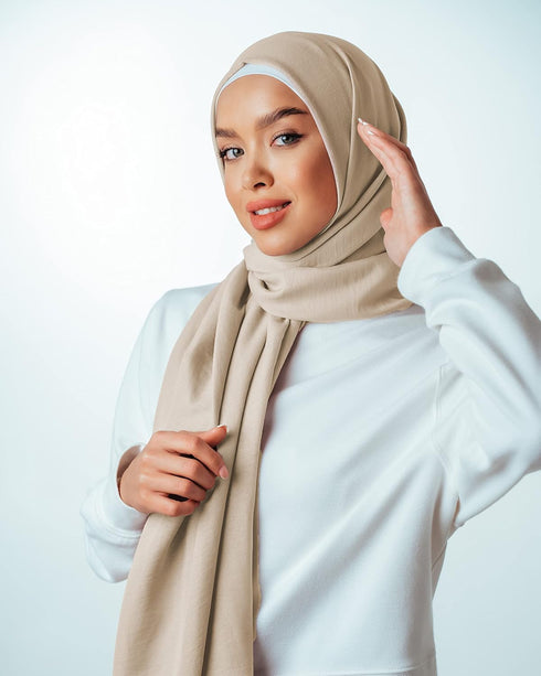 Head Scarfs for Women Cotton Muslim Hijab Long Wrap...