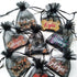 Organza Gift Bags Packs of 50 Drawstrings 4x6 inch Black for Baby Shower,Girl Birthday,Party Favors,Wedding,Bridal Shower,Christmas,Bulk Sheer Fab...