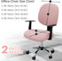 MIFXIN Computer Office Chair Cover Stretch Elastic Slipcover 2 Piece Stretchable Knitted Universal Computer Chair Seat Cover Furniture Protector f...
