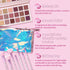 UCANBE Makeup Kit for Women & Teens,18 Colors Nude Eyeshadow +7pcs Soft Makeup Brushes + Pink Cosmetic Bag Makeup Sets, Shimmer Matte Glitter Make...