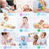 Bloobloomax Baby Rattles Toys for 0-12 Month, Infant Girl Boy Toys for Babies 3-6 Months, Newborn Hand & Foot Toys for 0 to 9 Months, Baby Shower ...